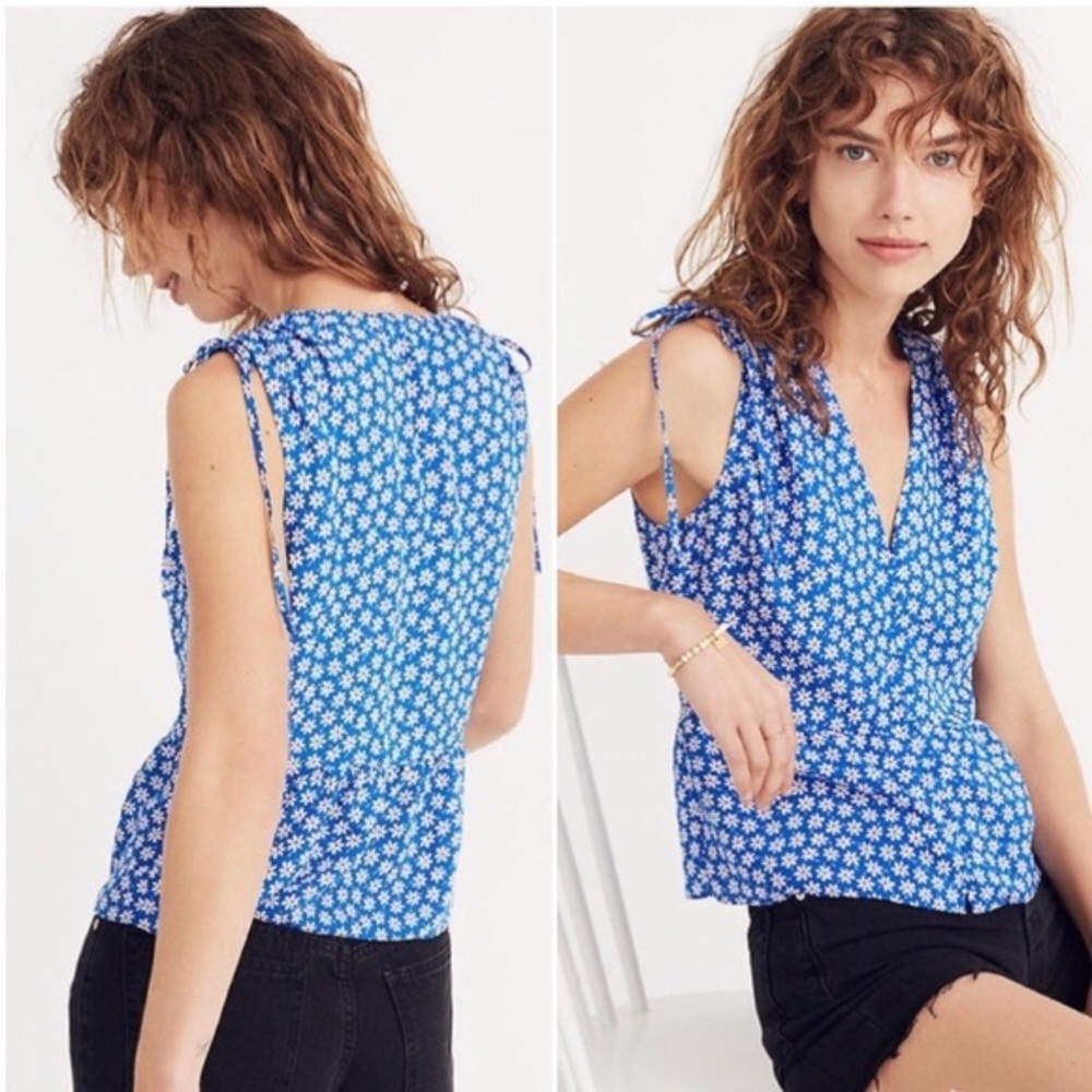 Madewell Daisy Floral Belle Tank